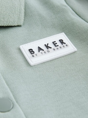 Baker by Ted Baker 100% Cotton Polo Romper - Image 5 of 6