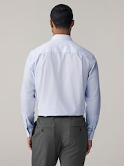 Blue Stripe/Neutral Stripe Regular Fit Single Cuff Easy Care Smart Shirts 2 Pack - Image 3 of 9