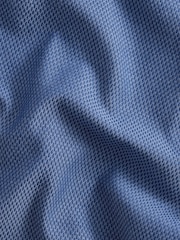 Indigo Blue/Denim Blue Dot/White Geo Regular Fit Single Cuff Easy Care Smart Shirts 3 Pack - Image 9 of 10