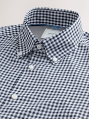 Blue Gingham/Red Gingham Regular Fit Easy Iron Oxford Shirts 2 Packs - Image 11 of 13