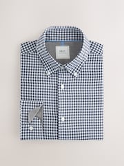 Blue Gingham/Red Gingham Regular Fit Easy Iron Oxford Shirts 2 Packs - Image 9 of 13
