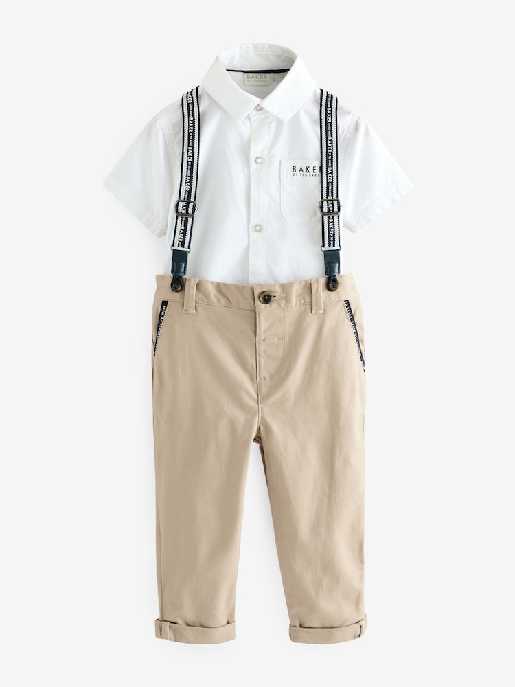 Baker by Ted Baker Shirt, Trousers and Braces Set - Image 6 of 10