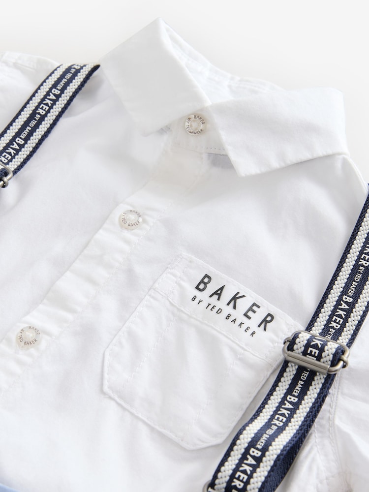 أزرق - طقم من حمالات وبنطلون وقميص من Baker By Ted Baker - صورة 11 من 11