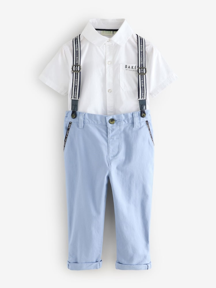 Baker by Ted Baker Shirt, Trousers and Braces Set - Image 7 of 11