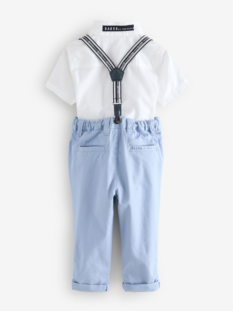 Baker by Ted Baker Shirt, Trousers and Braces Set - Image 8 of 11