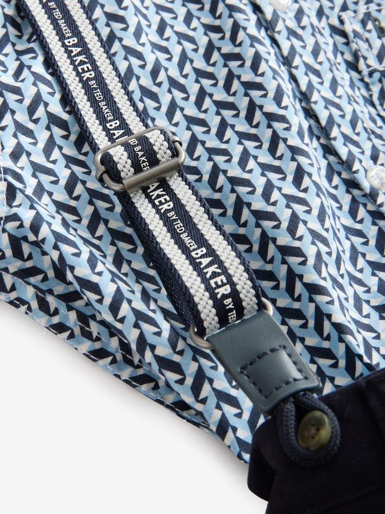 Baker by Ted Baker Shirt, Trousers and Braces Set - Image 11 of 13