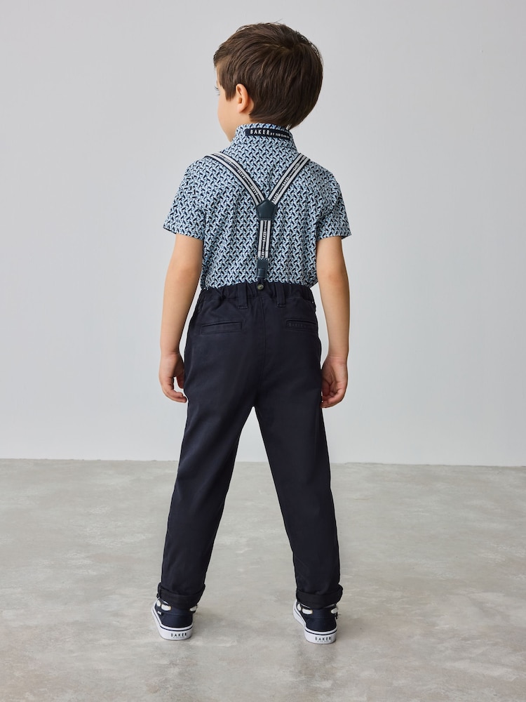 Baker by Ted Baker Shirt, Trousers and Braces Set - Image 3 of 13