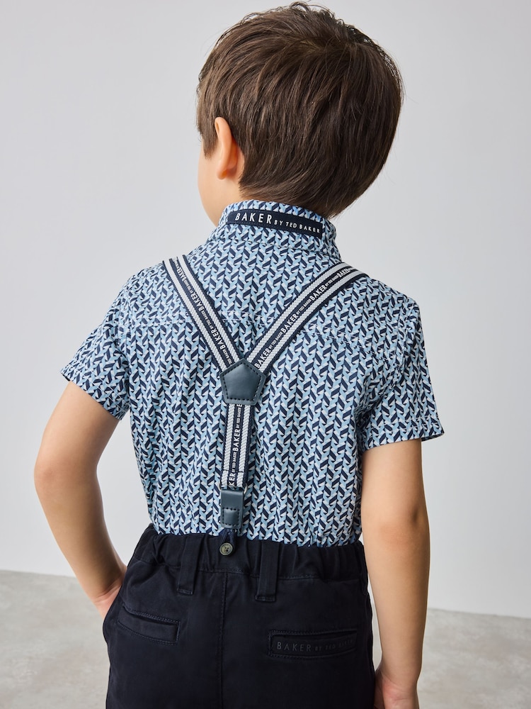 Baker by Ted Baker Shirt, Trousers and Braces Set - Image 4 of 13