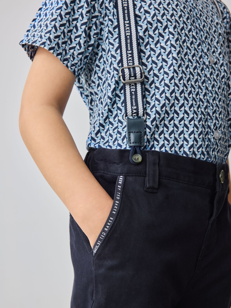 Baker by Ted Baker Shirt, Trousers and Braces Set - Image 5 of 13