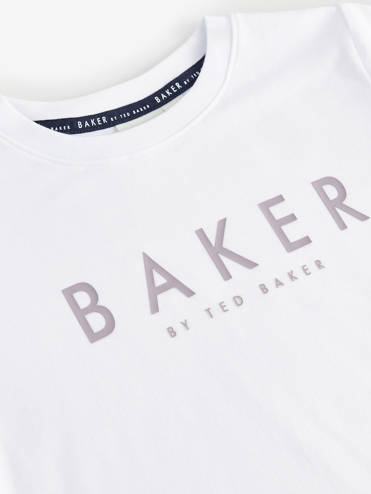 رمادي - طقم سترة وتيشرت وبنطلون بملمس مميز من Baker by Ted Baker - صورة 20 من 20
