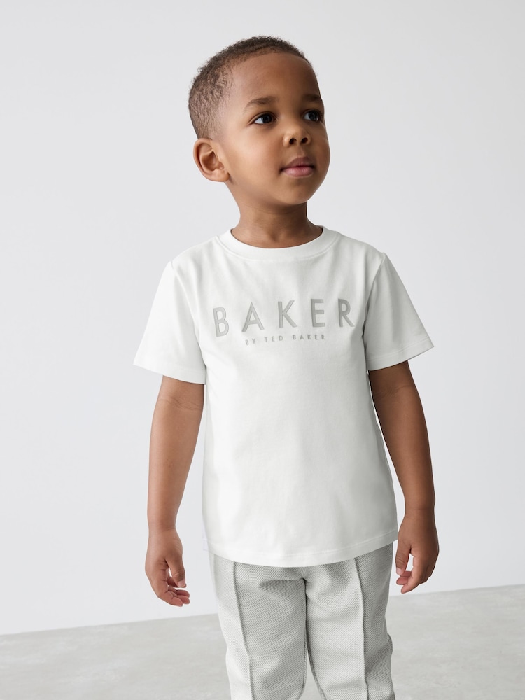 Ensemble Baker by Ted Baker veste texturée gris et pantalon - Image 3 of 20