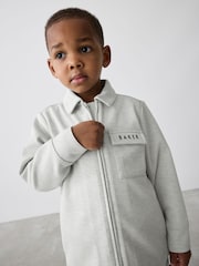 رمادي - طقم سترة وتيشرت وبنطلون بملمس مميز من Baker by Ted Baker - صورة 6 من 20