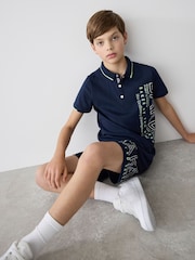 Baker by Ted Baker 100% Cotton Polo Shirt and Shorts Set - Image 10 of 15