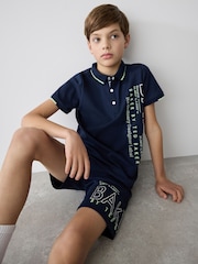 Baker by Ted Baker 100% Cotton Polo Shirt and Shorts Set - Image 11 of 15