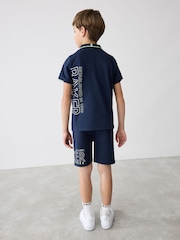 Baker by Ted Baker 100% Cotton Polo Shirt and Shorts Set - Image 3 of 15