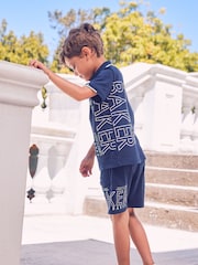 Baker by Ted Baker 100% Cotton Polo Shirt and Shorts Set - Image 5 of 15