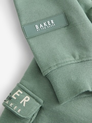 Baker by Ted Baker Graphic Sweatshirt And Cargo Joggers Set - Image 10 of 12