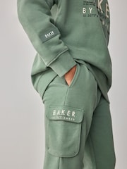 Baker by Ted Baker Graphic Sweatshirt And Cargo Joggers Set - Image 6 of 12
