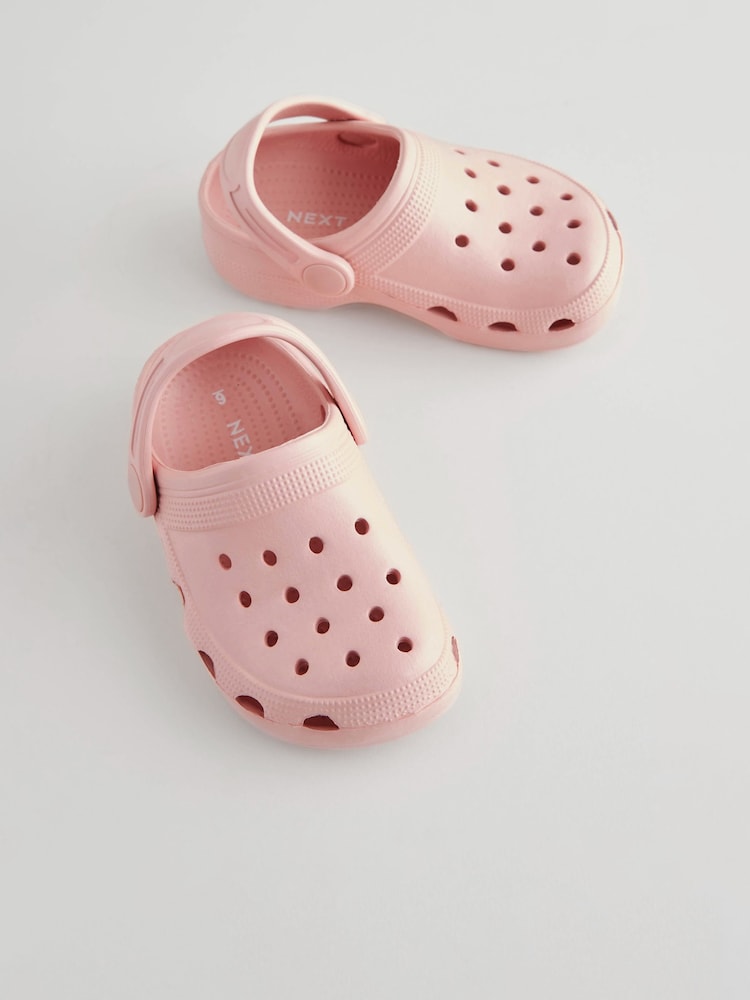 Pink Rust Standard Fit (F) Clogs Sandals - Image 1 of 6