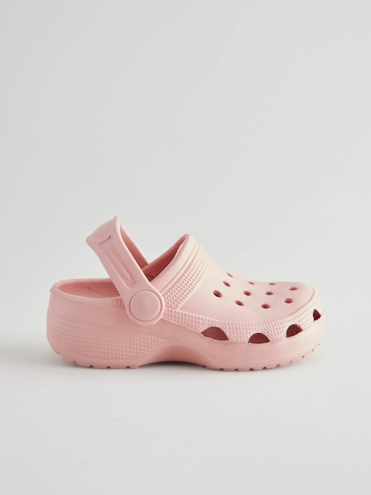 Pink Rust Standard Fit (F) Clogs Sandals - Image 2 of 6