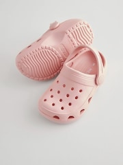 Pink Rust Standard Fit (F) Clogs Sandals - Image 3 of 6