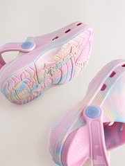 Pink Marble Standard Fit (F) Marble Comfort Clogs - Image 4 of 5
