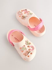 Peach Pink Western Character Clogs - Image 3 of 7