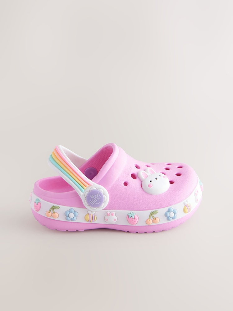 Pink Character Clogs - Image 2 of 5