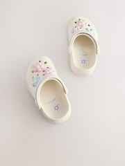 White Daisy Light Up Clogs - Image 10 of 10