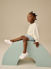 White Daisy Light Up Clogs - Image 3 of 10