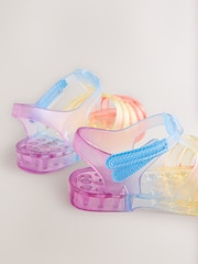 Rainbow Jelly Sandals - Image 3 of 5