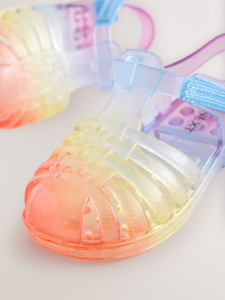 Rainbow Jelly Sandals - Image 4 of 5