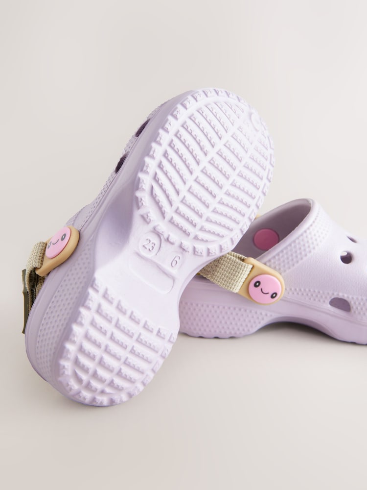 Lilac Purple Clogs - Image 9 of 9