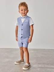 Baker by Ted Baker Shirt Waistcoat and Shorts Set - Image 3 of 9