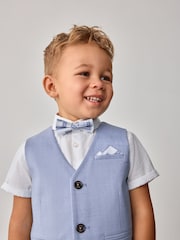 Baker by Ted Baker Shirt Waistcoat and Shorts Set - Image 8 of 9