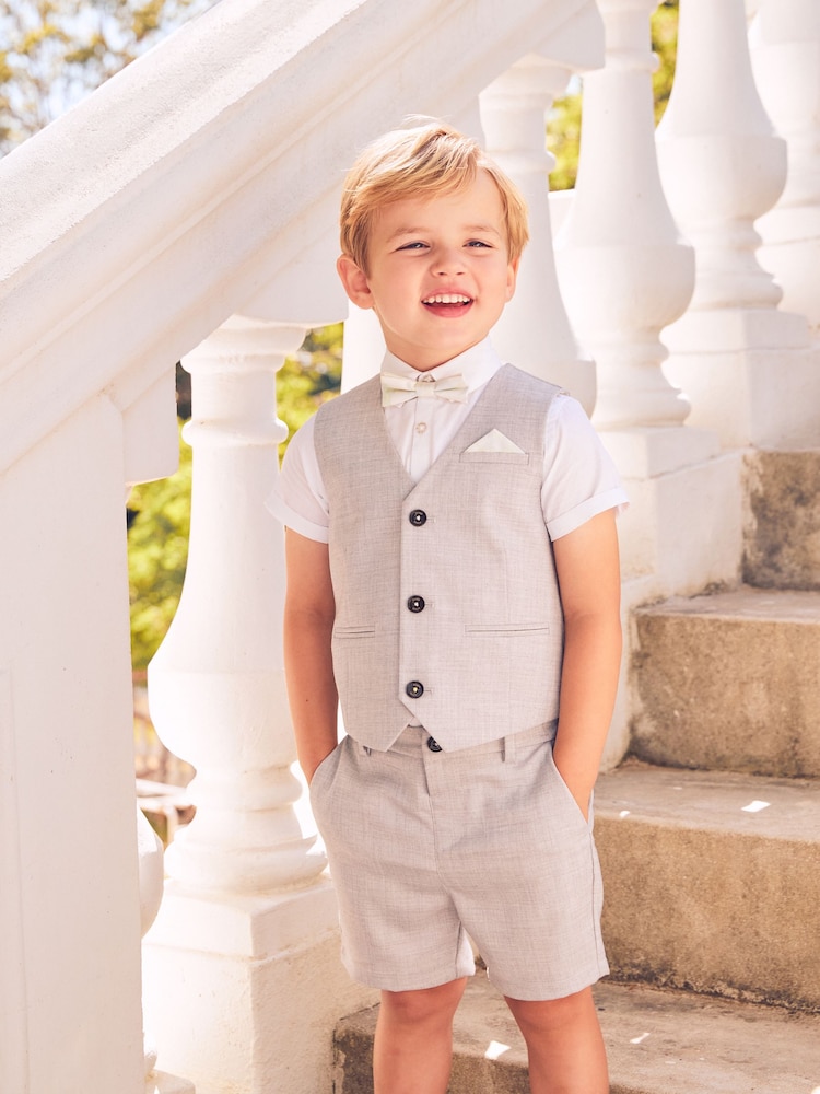 Baker by Ted Baker Shirt Waistcoat and Shorts Set - Image 10 of 10
