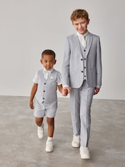 Baker by Ted Baker Shirt Waistcoat and Shorts Set - Image 2 of 10
