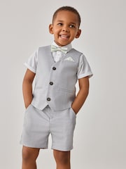 Baker by Ted Baker Shirt Waistcoat and Shorts Set - Image 3 of 10