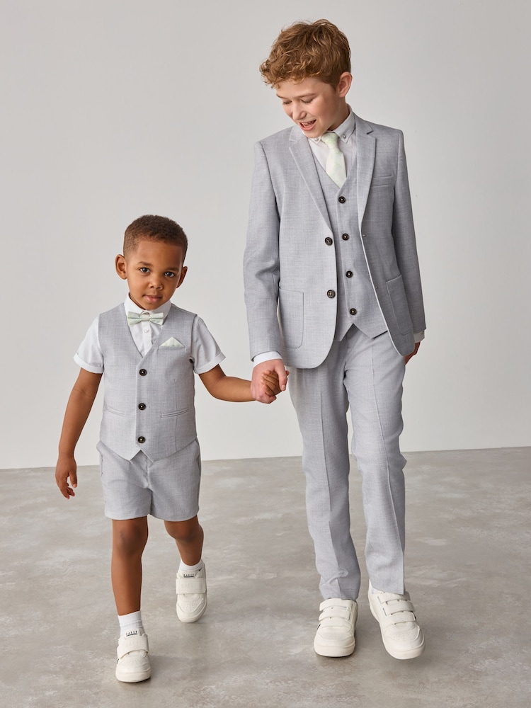 Baker by Ted Baker Shirt Waistcoat and Shorts Set - Image 4 of 10