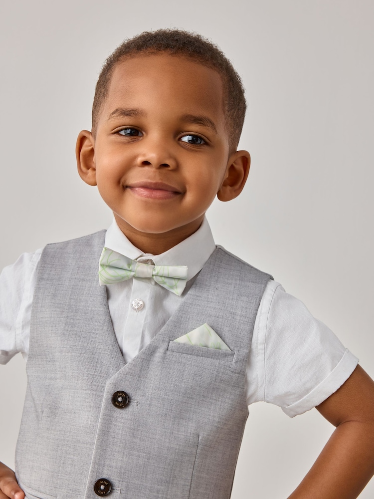 Baker by Ted Baker Shirt Waistcoat and Shorts Set - Image 6 of 10