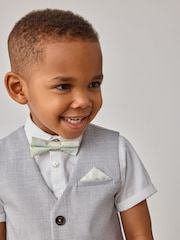 Baker by Ted Baker Shirt Waistcoat and Shorts Set - Image 7 of 10