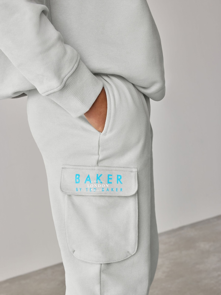 Baker by Ted Baker Graphic Sweatshirt And Cargo Joggers Set - Image 6 of 12