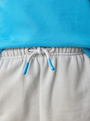 Baker by Ted Baker Blue Sweatshirt And Grey Shorts Set - Image 5 of 11