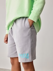 Baker by Ted Baker Lime Green Sweatshirt And Shorts Set - Image 4 of 12