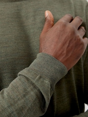 Oliver Sweeney Merino Wool Crew Neck Jumper - Image 3 of 6