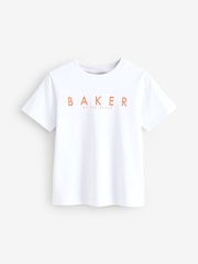 Baker by Ted Baker Khaki Green Shirt, T-Shirt and Shorts Set - Image 10 of 13