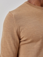 Oliver Sweeney Merino Wool Crew Neck Jumper - Image 2 of 5