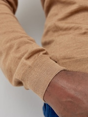 Oliver Sweeney Merino Wool Crew Neck Jumper - Image 3 of 5