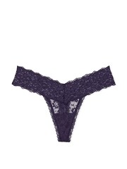 Victoria's Secret Stained Glass Purple Sequins Thong Knickers - Image 3 of 3