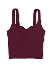 Victoria's Secret PINK Purple Rose Longline Sports Bra Tank Top - Image 3 of 3